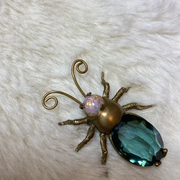 John Kirslis Vintage Bug Brooch EUC HTF - Picture 7 of 11